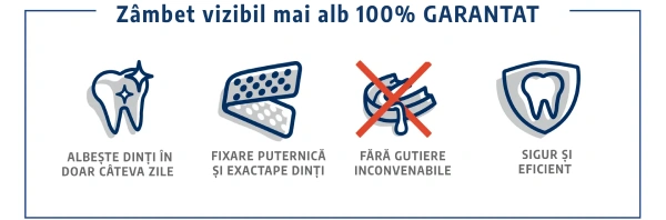 Beneficii Benzi Crest 3D White Whitestrips