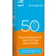 Lirene Crema hidratanta cu SPF50 protectie solara, Moisturizing sun protection face cream, ir complex