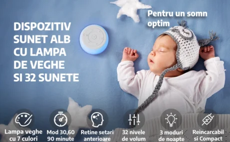 Dispozitiv Sunet Alb Banner 1