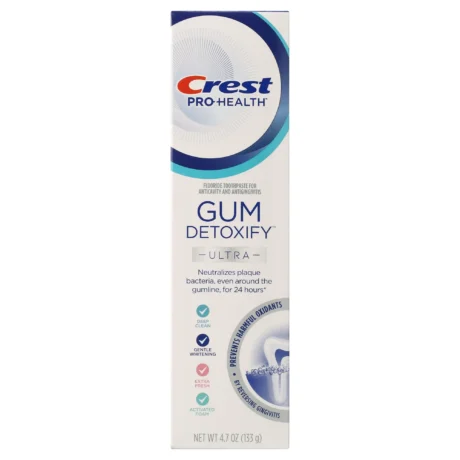 Pastă de dinți Crest Pro-Health Gum Detoxify Ultra | Îngrijire avansată pentru gingii sensibile