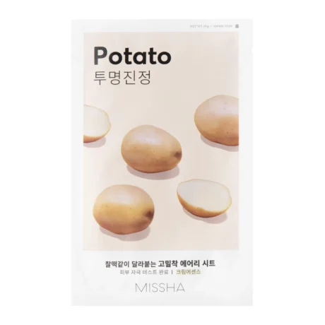 Missha-Airy-Fit-Sheet-Mask-Potato-Masca-tip-servetel-iluminatoare-cu-extract-de-cartof-19g.webp